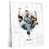 Lionel Messi Metal Frame – Legendary Football Wall Art - TURTLEWINGS