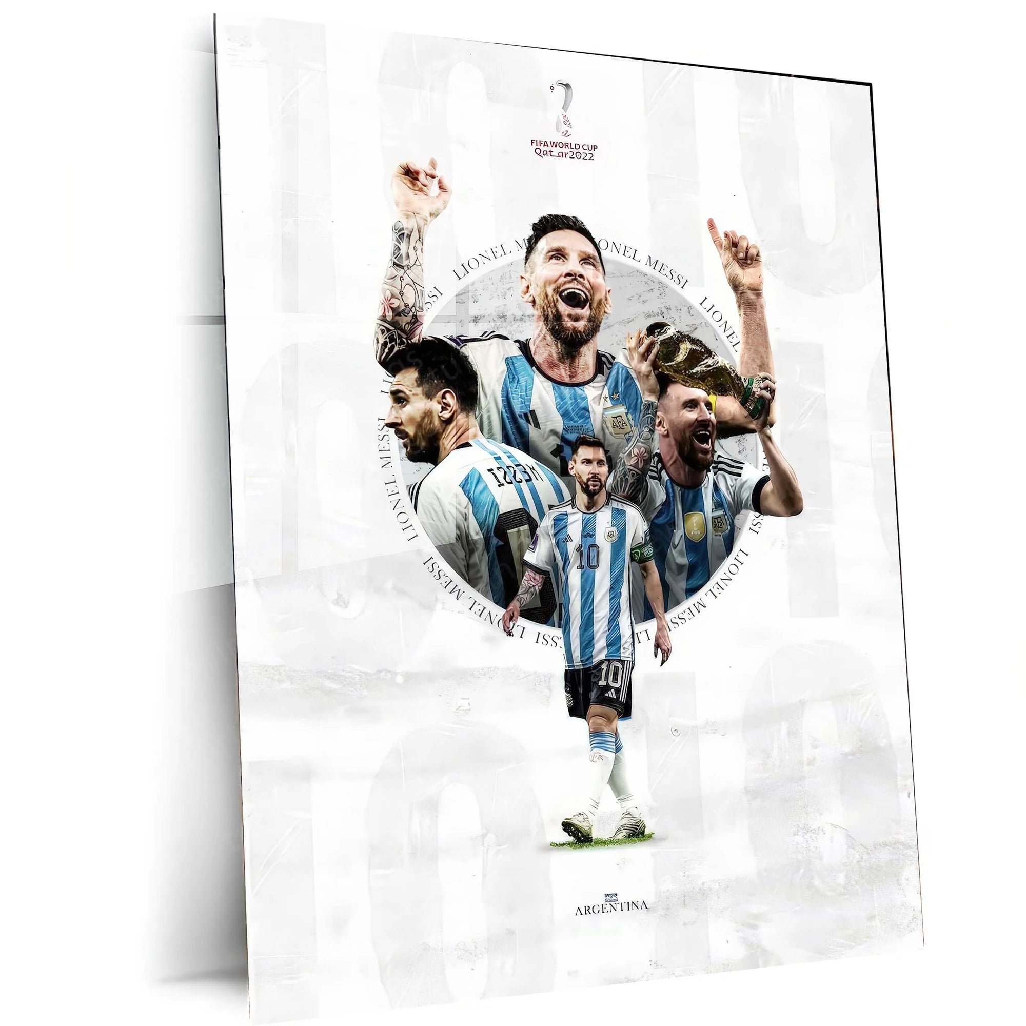 Lionel Messi Metal Frame – Legendary Football Wall Art - TURTLEWINGS
