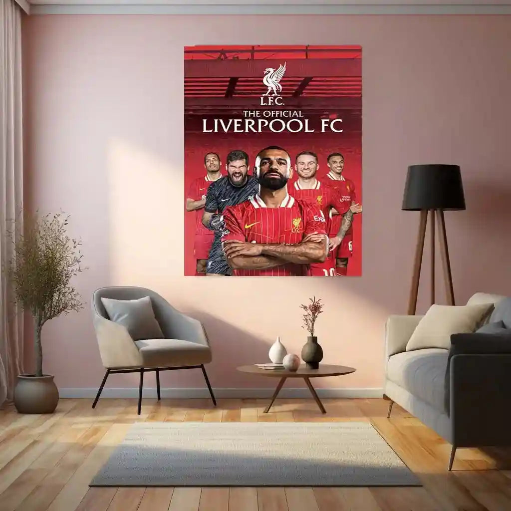 Sports | Liverpool FC Metal Poster – Iconic Football Wall Art 01 - TURTLEWINGS