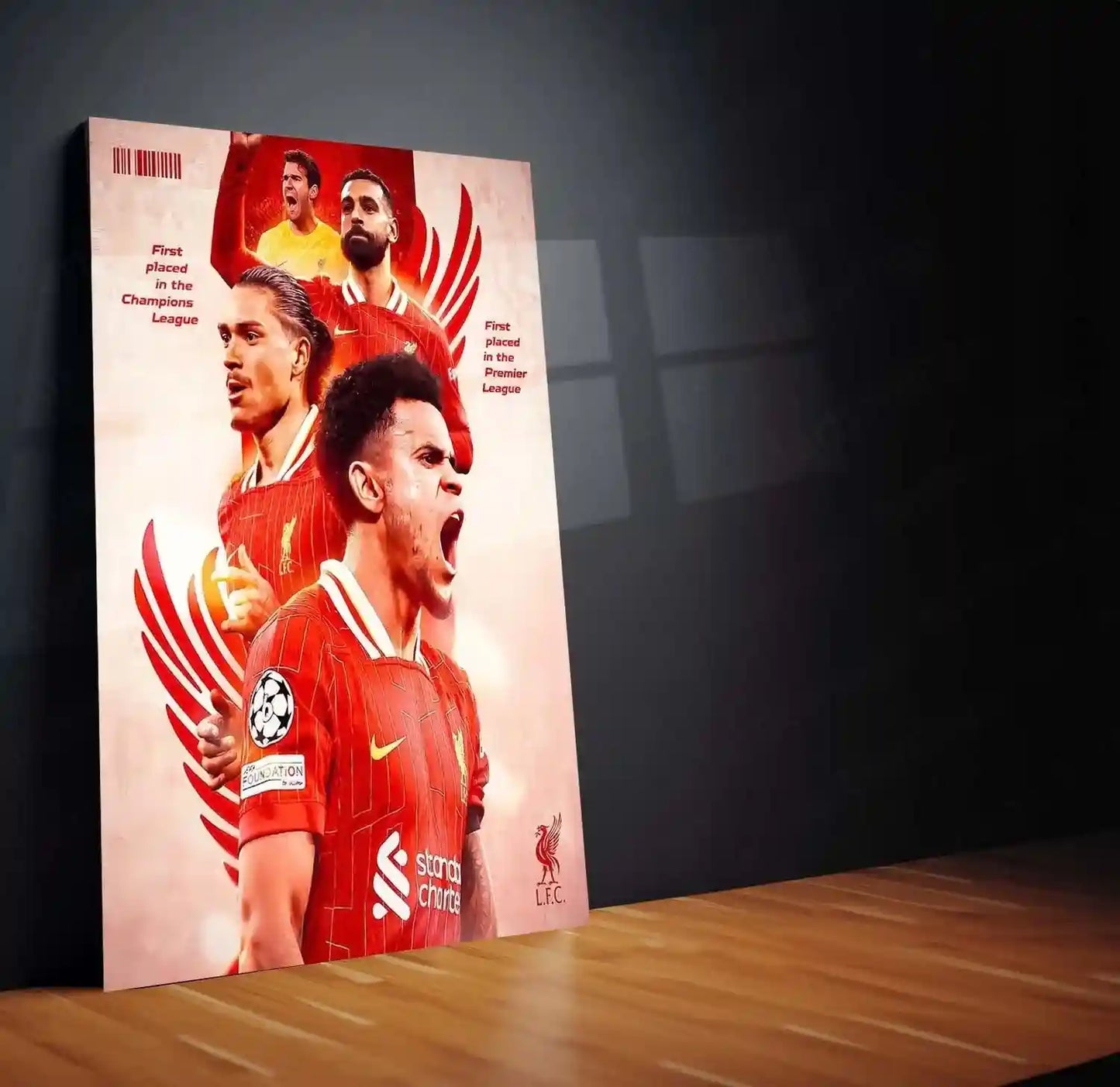 Sports | Liverpool FC Metal Poster – Iconic Football Wall Art 02 - TURTLEWINGS