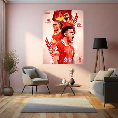 Sports | Liverpool FC Metal Poster – Iconic Football Wall Art 02 - TURTLEWINGS