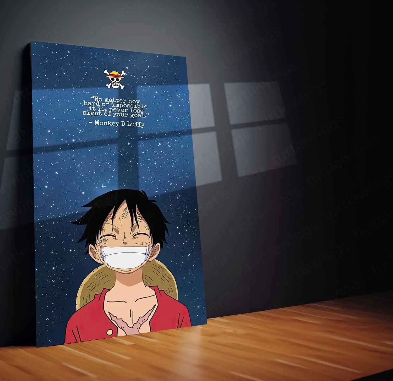 luffy metal poster - TURTLEWINGS