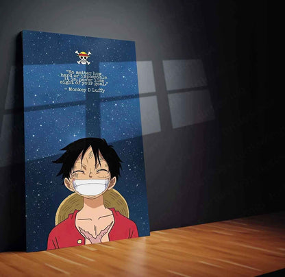 luffy metal poster - TURTLEWINGS
