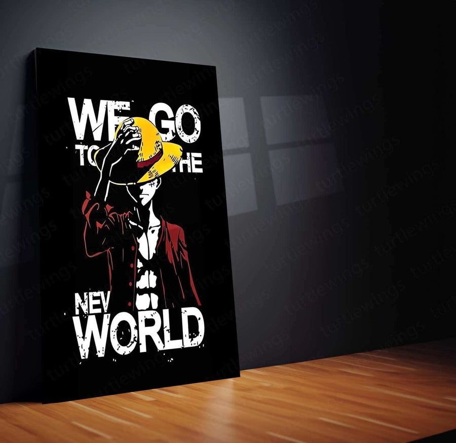Monkey D. Luffy Metal Poster – The Future Pirate King! 1 - TURTLEWINGS 