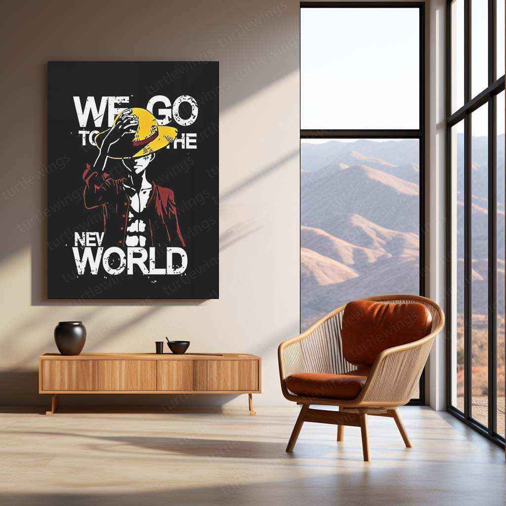 Monkey D. Luffy Metal Poster – The Future Pirate King! 1 - TURTLEWINGS