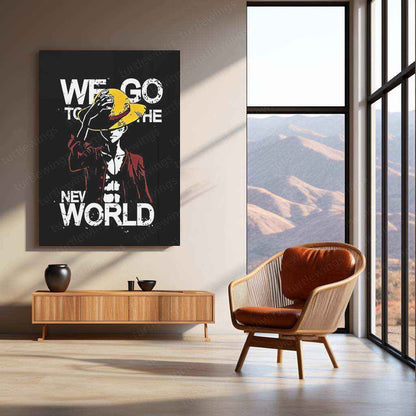Monkey D. Luffy Metal Poster – The Future Pirate King! 1 - TURTLEWINGS