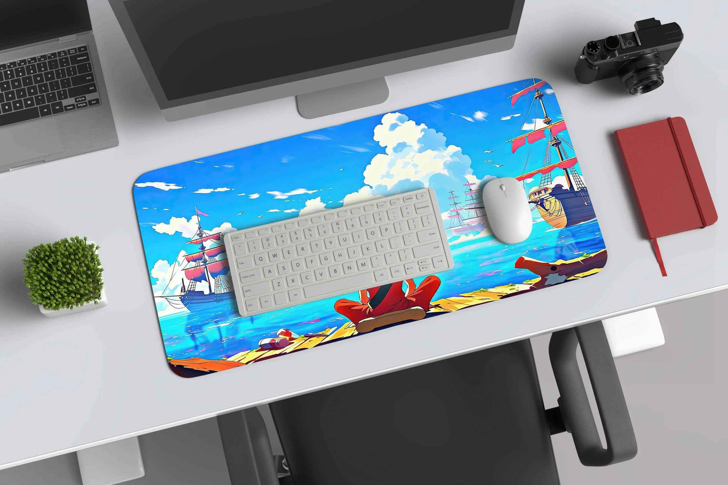 luffy one piece anime deskmat - TURTLEWINGS