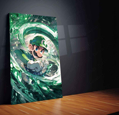 mario metal poster - TURTLEWINGS