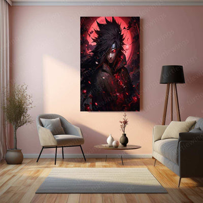 Madara Uchiha Metal Poster – The Legendary Shinobi 1 - TURTLEWINGS