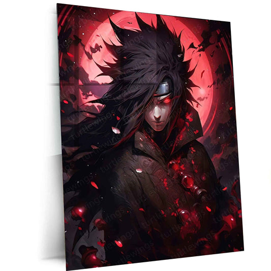 Madara Uchiha Metal Poster – The Legendary Shinobi 1 - TURTLEWINGS