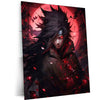 Madara Uchiha Metal Poster – The Legendary Shinobi 1