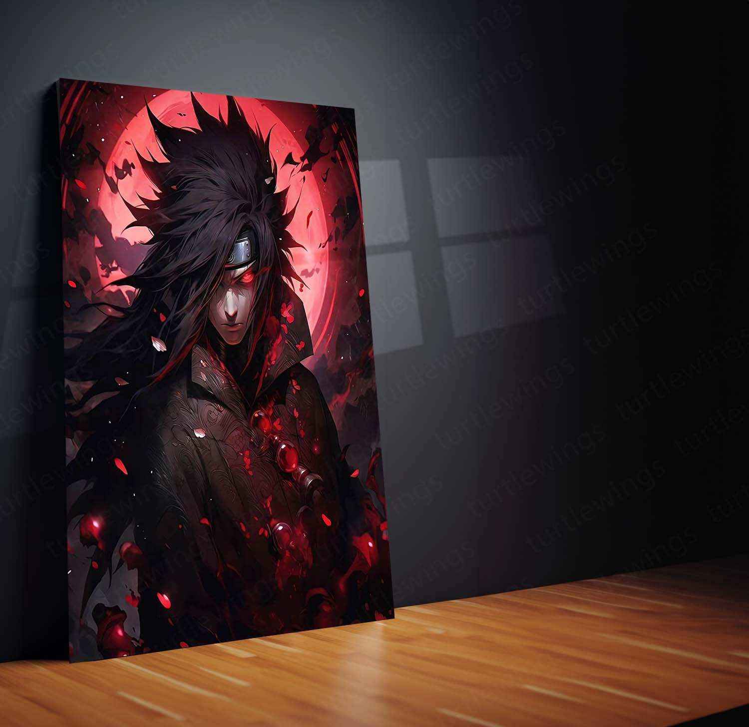 Madara Uchiha Metal Poster – The Legendary Shinobi 1 - TURTLEWINGS