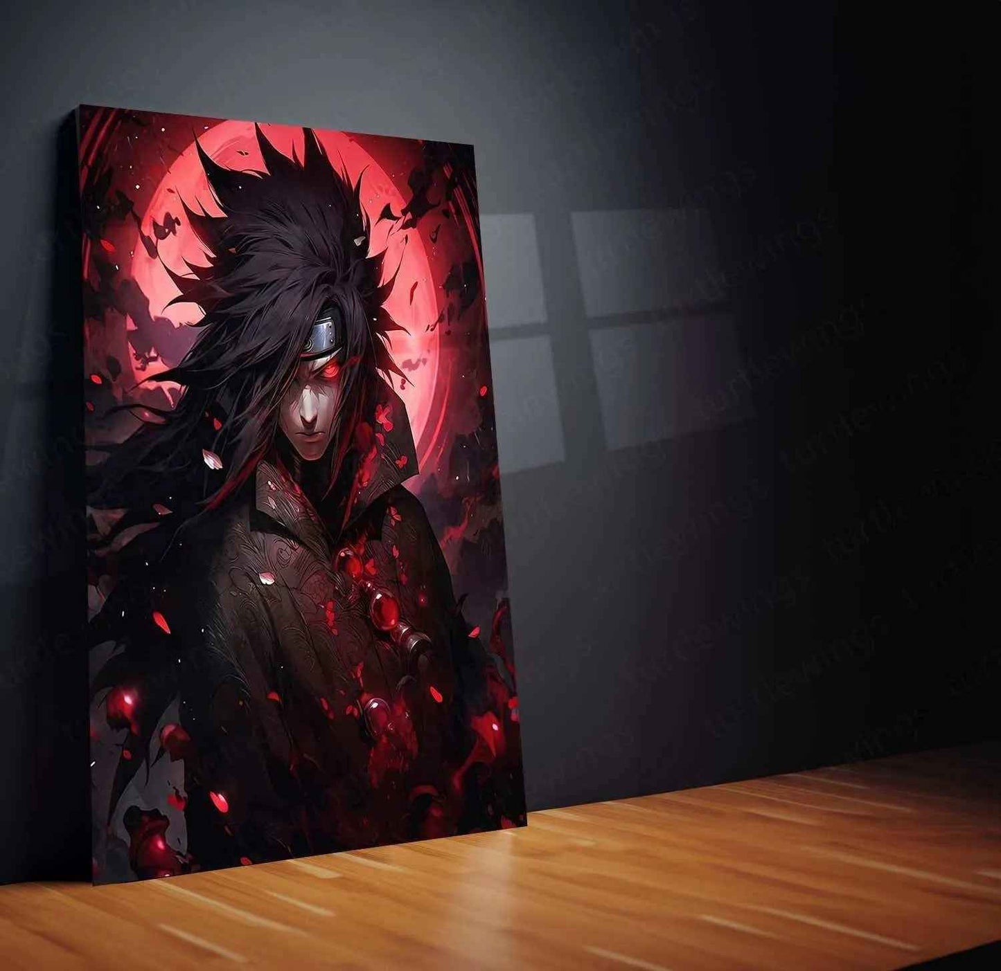 Madara Uchiha Metal Poster – The Legendary Shinobi 1 - TURTLEWINGS