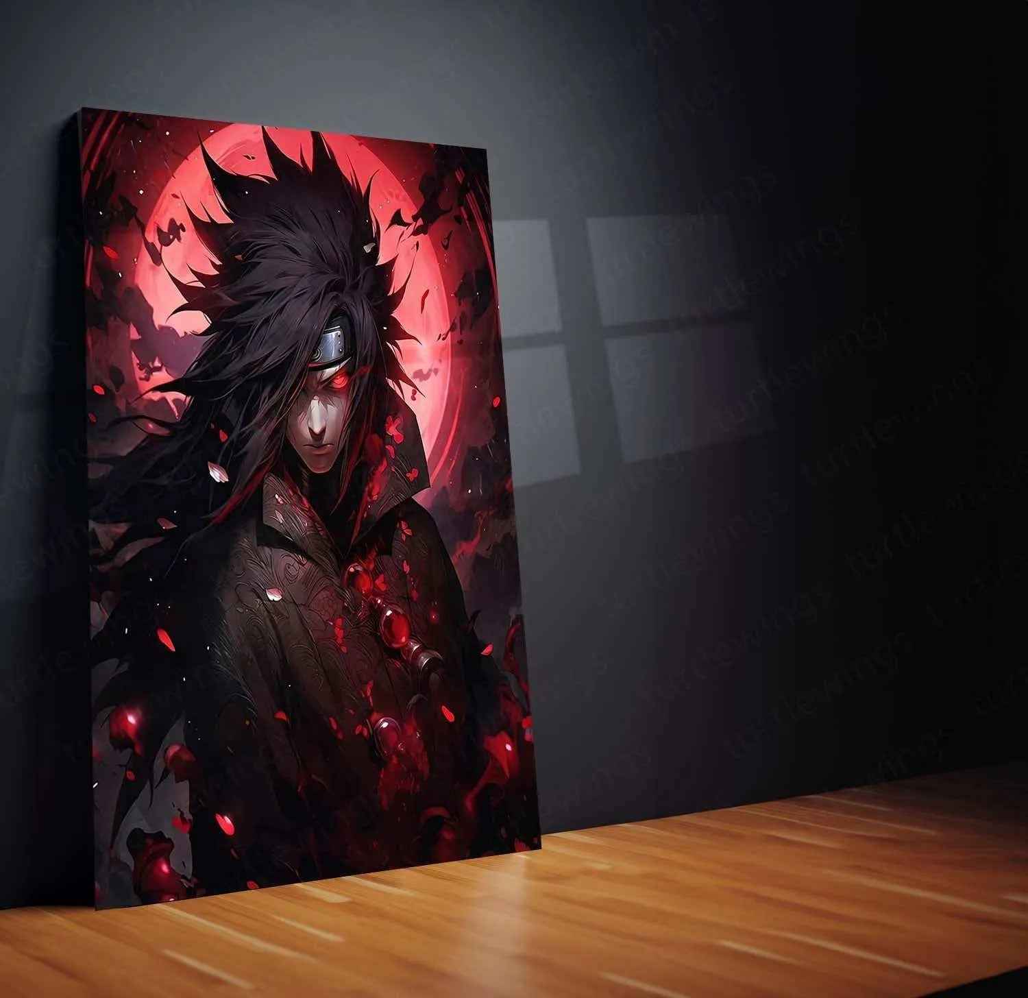 Madara Uchiha Metal Poster – The Legendary Shinobi 1 - TURTLEWINGS