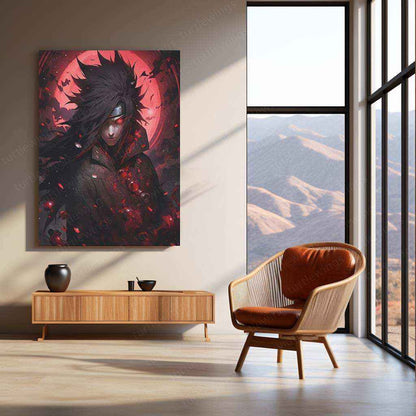 Madara Uchiha Metal Poster – The Legendary Shinobi 1 - TURTLEWINGS