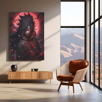 Madara Uchiha Metal Poster – The Legendary Shinobi 1 - TURTLEWINGS
