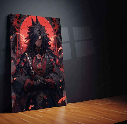 Madara Uchiha Metal Poster – The Legendary Shinobi - TURTLEWINGS