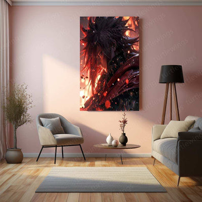 Madara Uchiha Metal Poster – The Legendary Shinobi - TURTLEWINGS