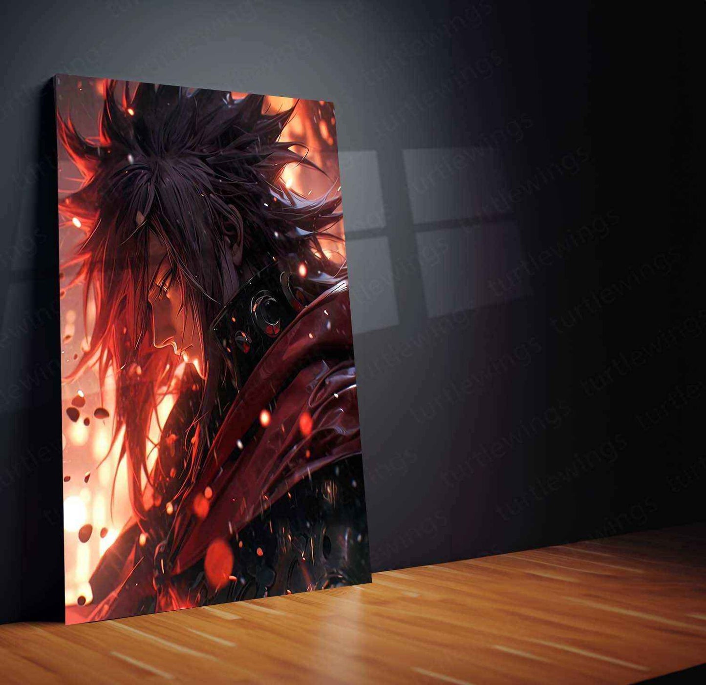 Madara Uchiha Metal Poster – The Legendary Shinobi - TURTLEWINGS