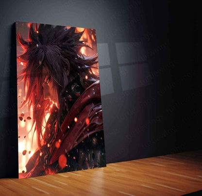 Madara Uchiha Metal Poster – The Legendary Shinobi - TURTLEWINGS
