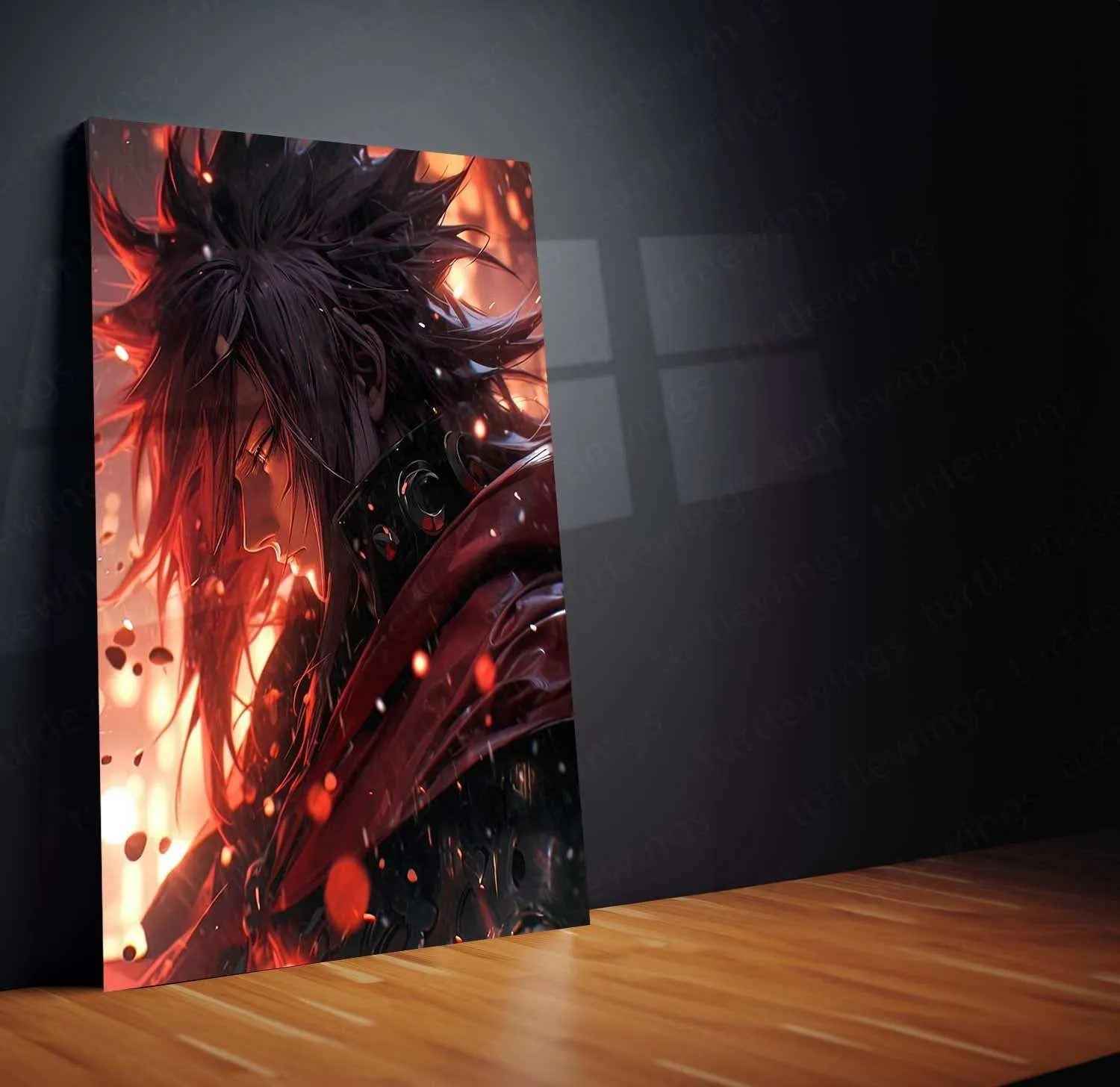 Madara Uchiha Metal Poster – The Legendary Shinobi - TURTLEWINGS