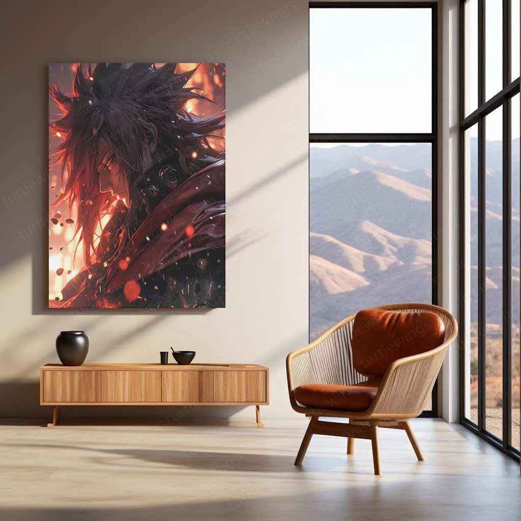 Madara Uchiha Metal Poster – The Legendary Shinobi - TURTLEWINGS