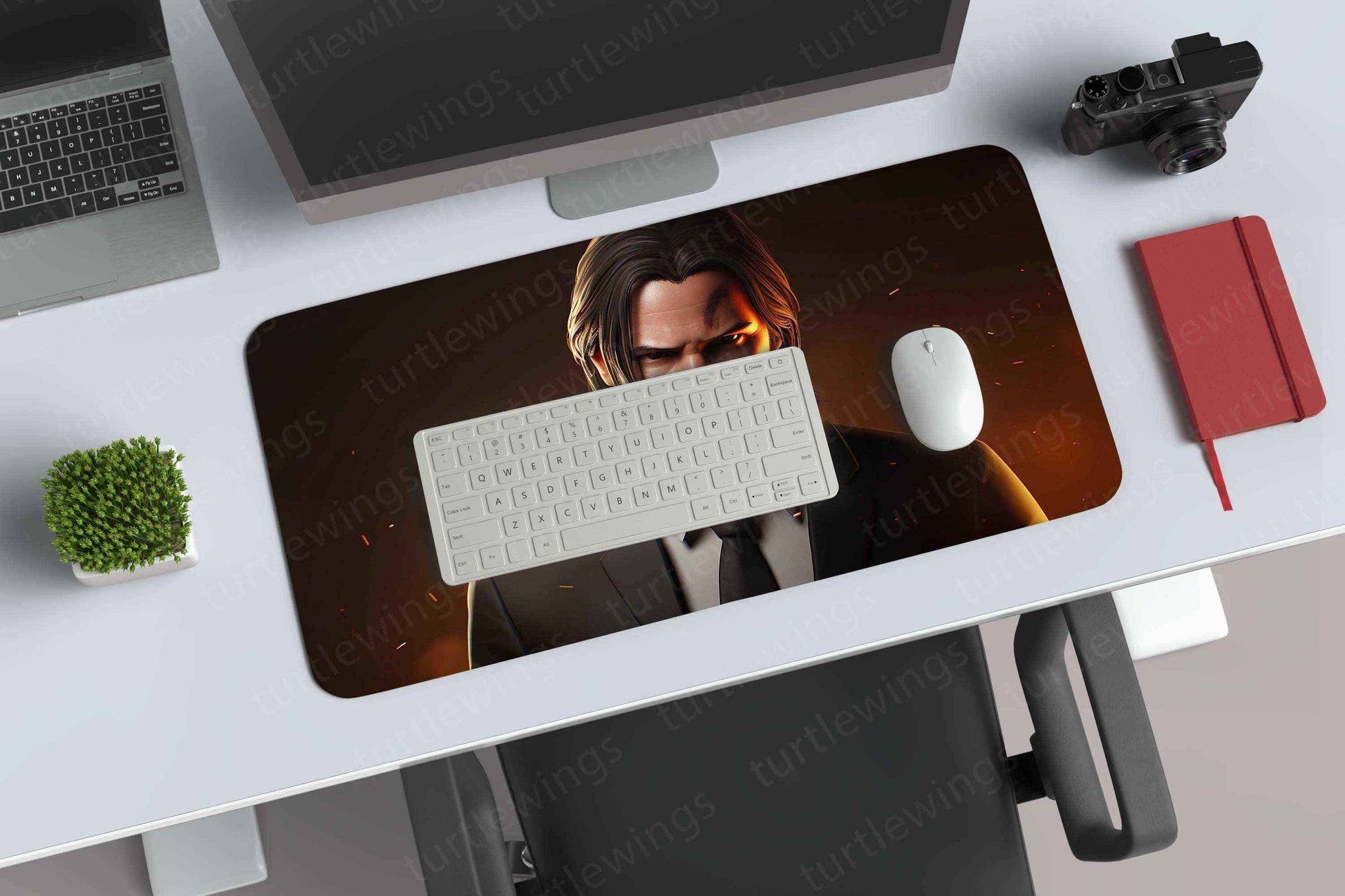 John Wick Deskmat - TURTLEWINGS
