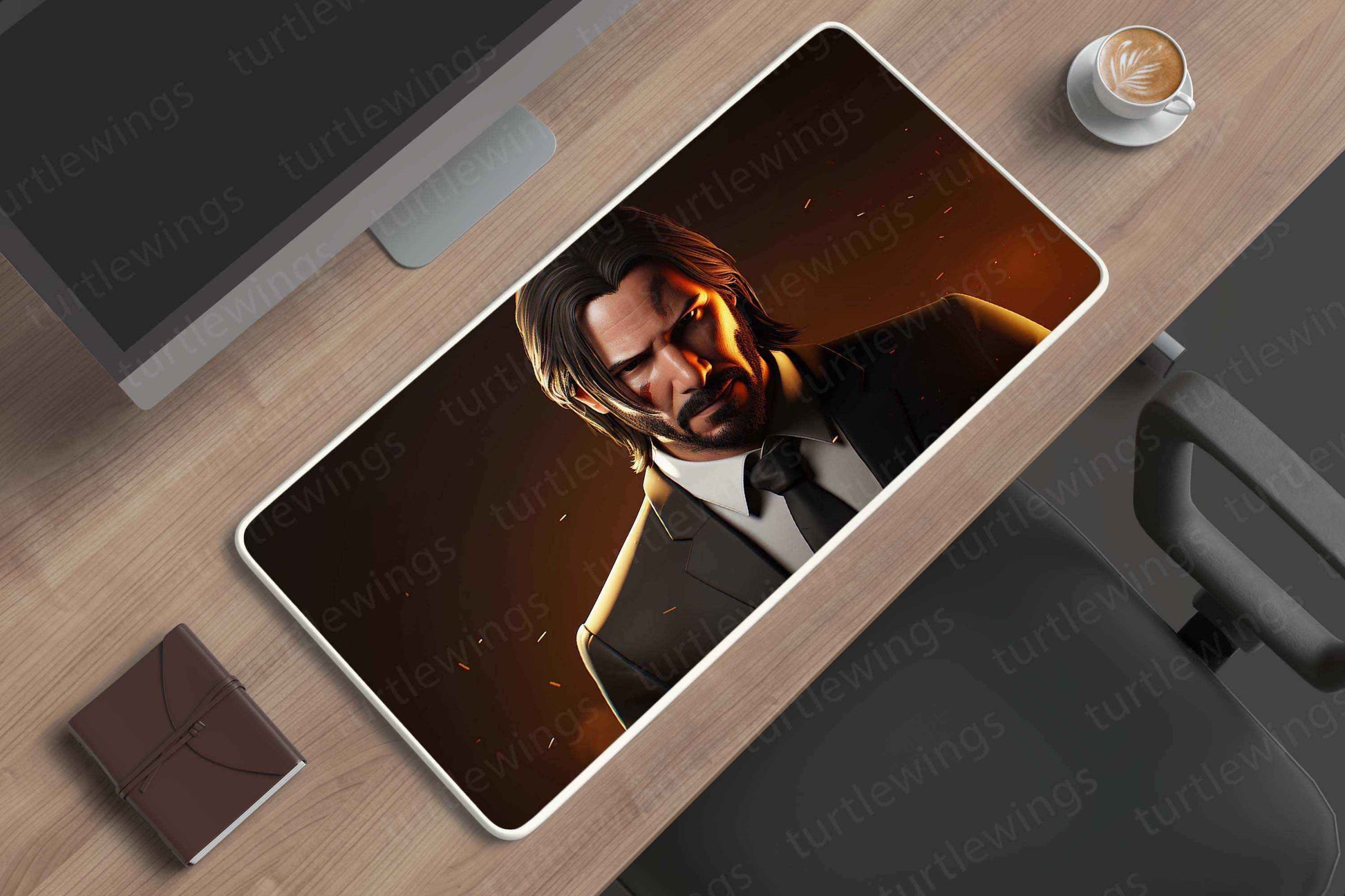 John Wick Deskmat - TURTLEWINGS