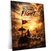 Fight Until Victory – Mahabharata Warrior Metal Poster | Epic Motivation Wall Art Inspired by Ancient Valor