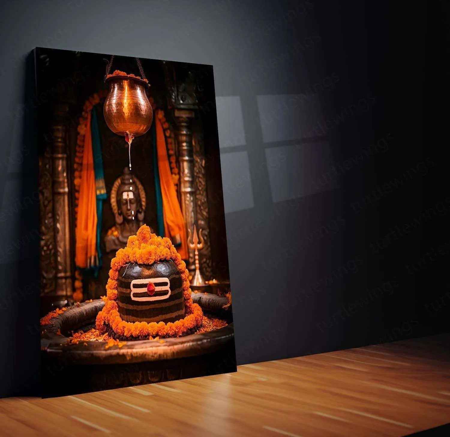 Trimbakeshawr Jyotirling Nashik Metal Poster 5 - TURTLEWINGS