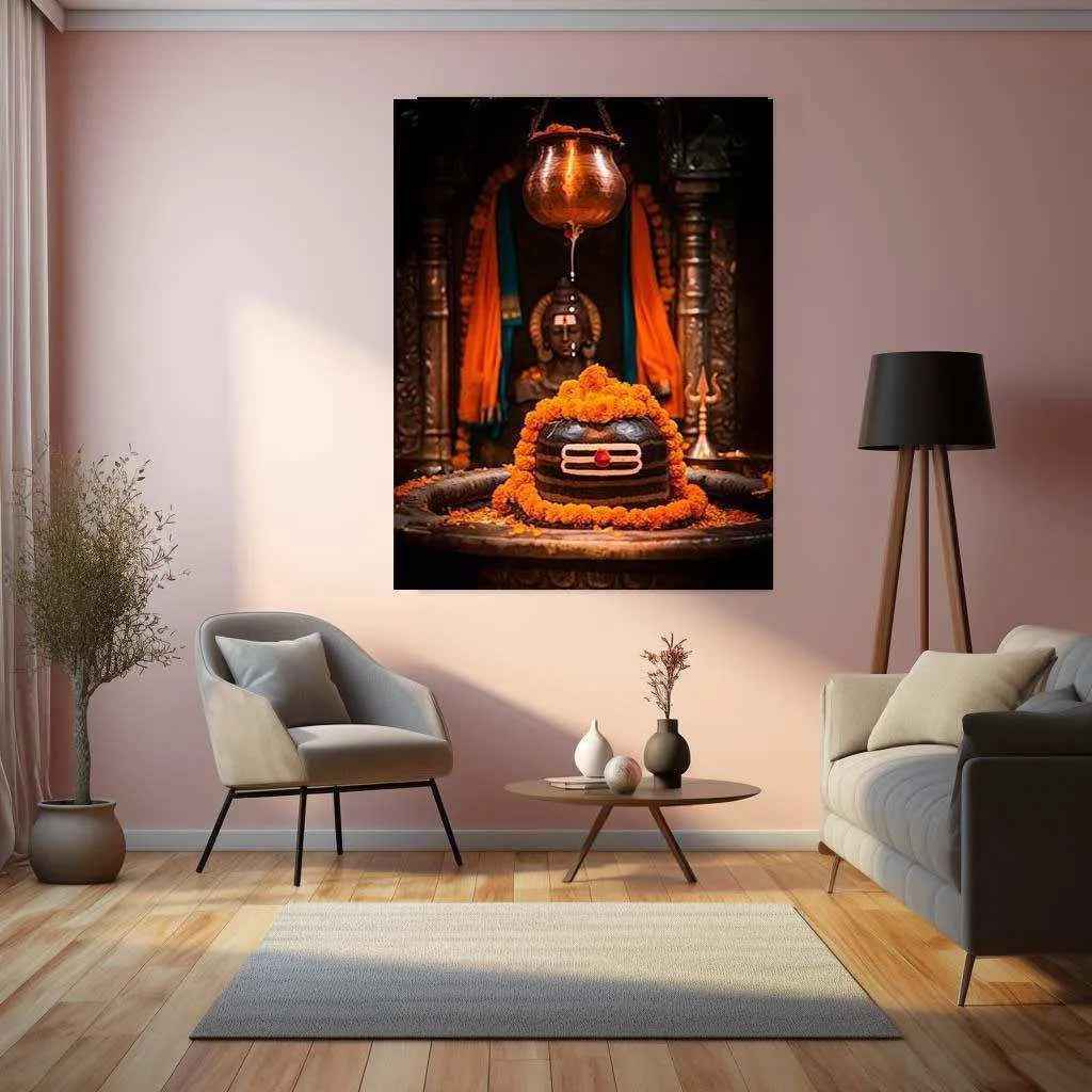 Trimbakeshawr Jyotirling Nashik Metal Poster 5 - TURTLEWINGS