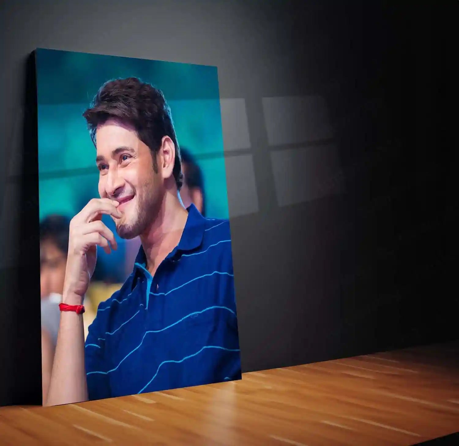 Movies & Series Metal Poster | Mahesh Babu Stylish Metal Poster | Telugu Superstar Wall Art | Premium Actor Portrait Frame - TURTLEWINGS