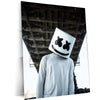 Marshmello DJ Metal Frame | Iconic EDM Artist Wall Art