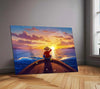 Anime Metal Poster| Monkey D. Luffy | One Piece Anime Metal Frame | Straw Hat Pirate Wall Art