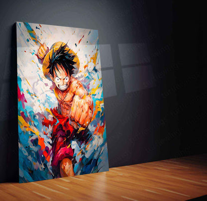 Monkey D. Luffy – One Piece Metal Poster - TURTLEWINGS