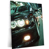 Slammed BMW M5 Metal Frame – Aggressive Stance Car Poster | Luxury Performance Wall Art