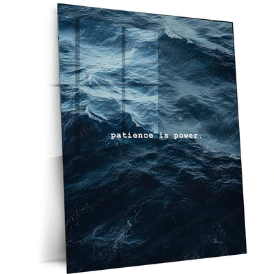 Dark Surface of the Ocean – Mysterious Depths Artwork - TURTLEWINGS