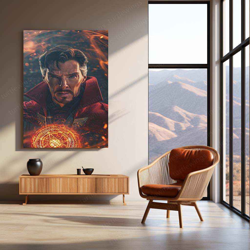 Doctor Strange Metal Poster - TURTLEWINGS