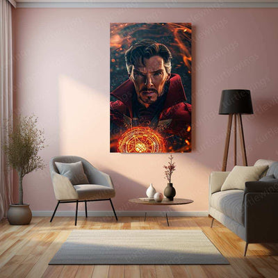 Doctor Strange Metal Poster - TURTLEWINGS
