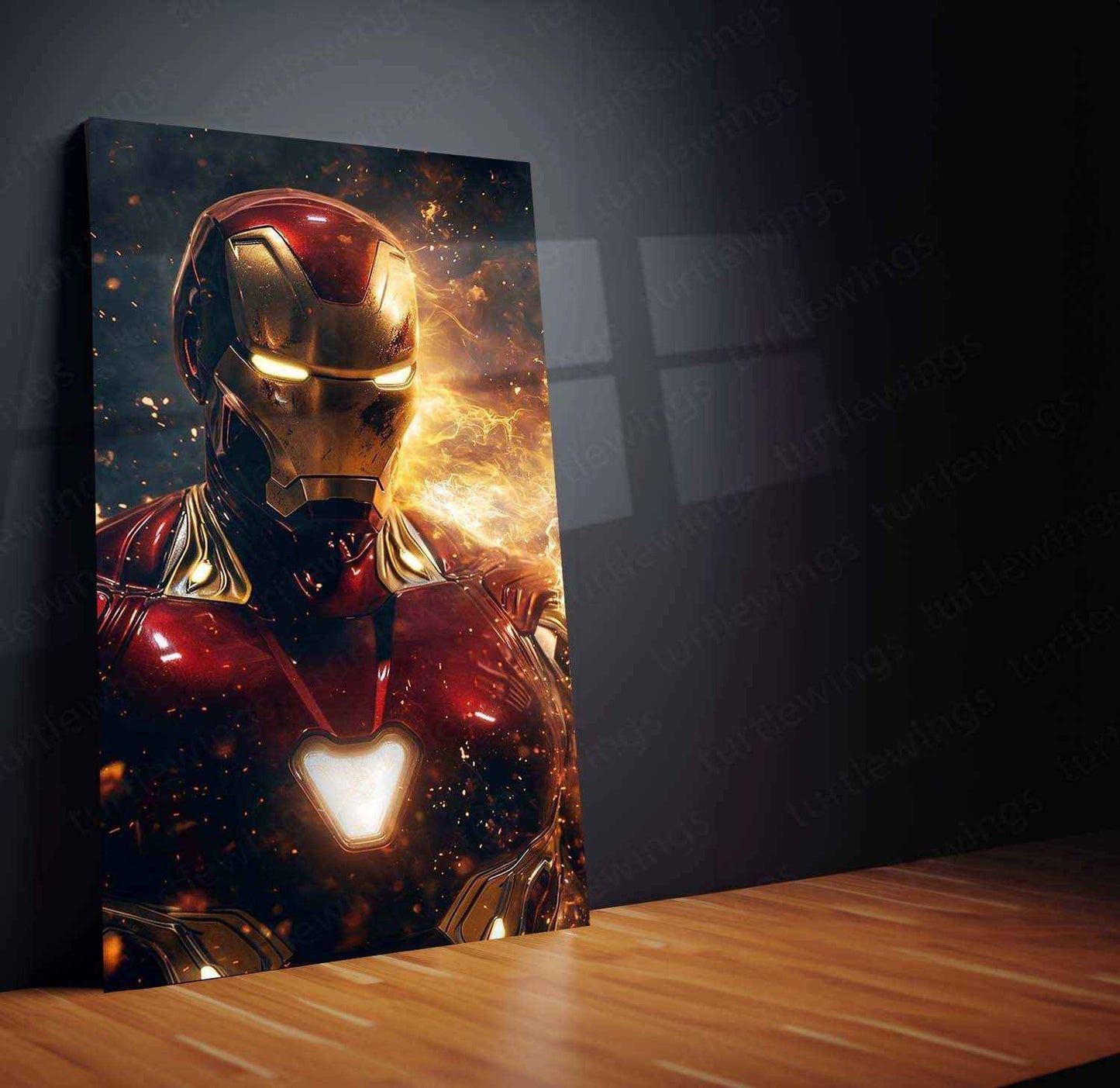 Iron Man Metal Poster - TURTLEWINGS