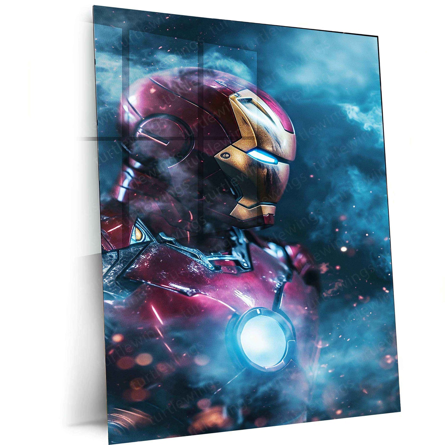 Iron Man Metal Poster - TURTLEWINGS