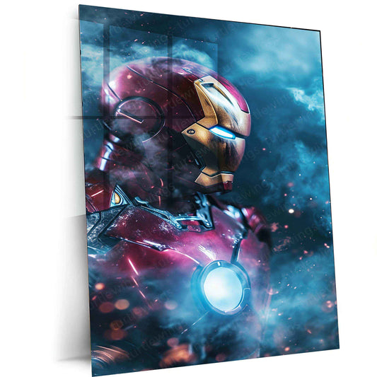 Iron Man Metal Poster - TURTLEWINGS