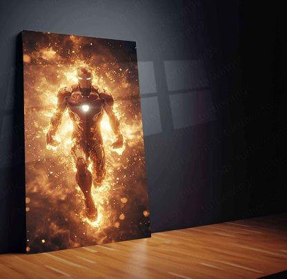 Iron Man Metal Poster - TURTLEWINGS