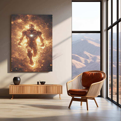 Iron Man Metal Poster - TURTLEWINGS