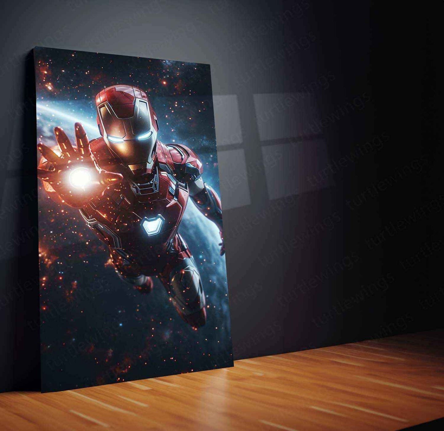 Iron Man Metal Poster - TURTLEWINGS