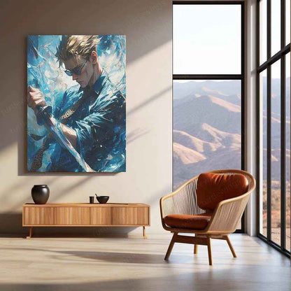 Nanami Kento Metal Poster – The Reliable Jujutsu Sorcerer - TURTLEWINGS