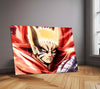 Anime Metal Poster | Naruto Kurama Mode Metal Poster | Powerful Anime Wall Art | Metal Poster