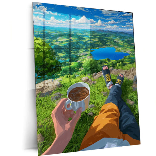 Anime Metal Poster | Naruto Aesthetic Art Metal Poster | Anime Wall Frame | Shinobi Dreamscape - TURTLEWINGS