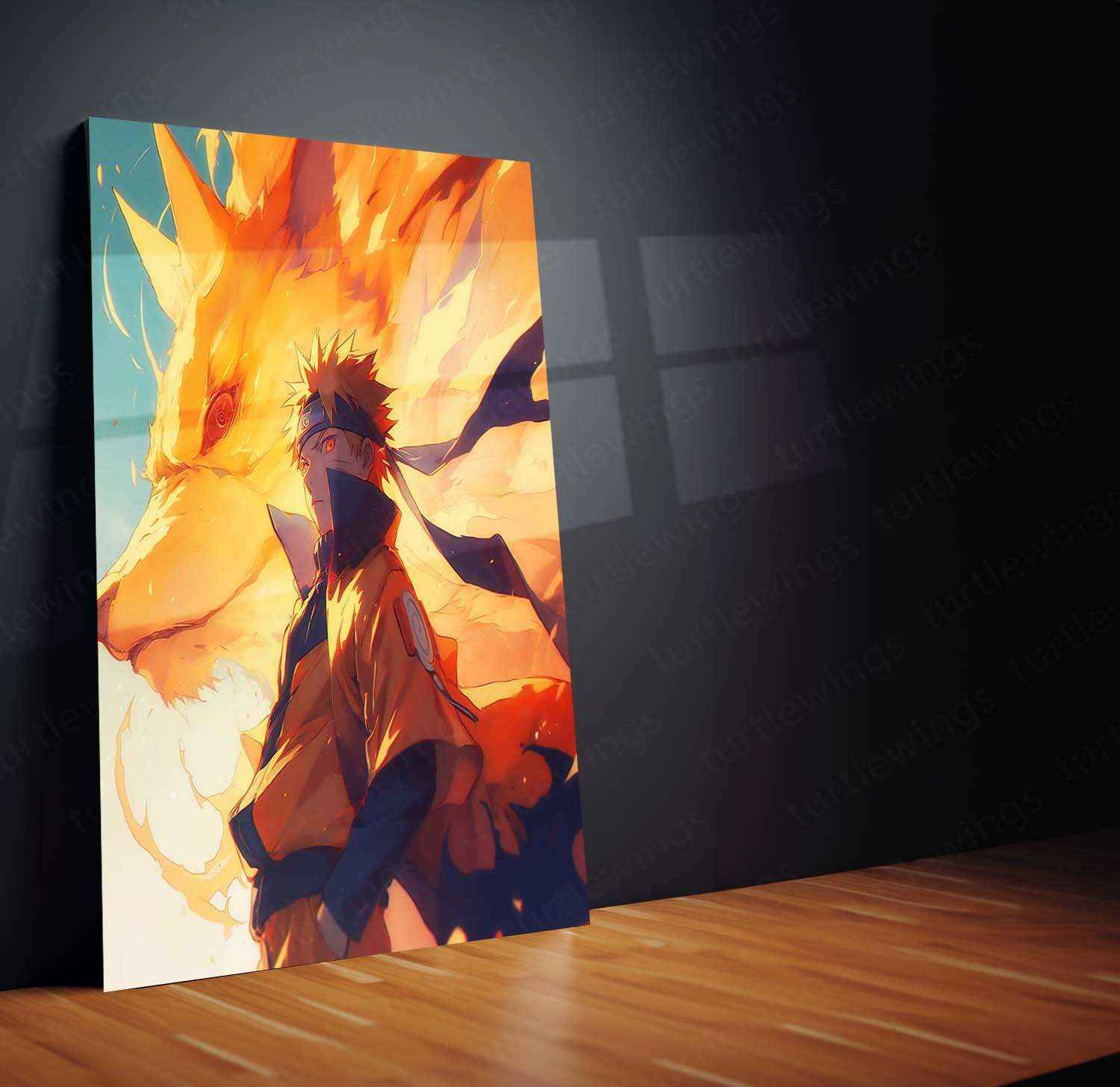 Naruto Uzumaki – Naruto Shippuden Metal Poster - TURTLEWINGS