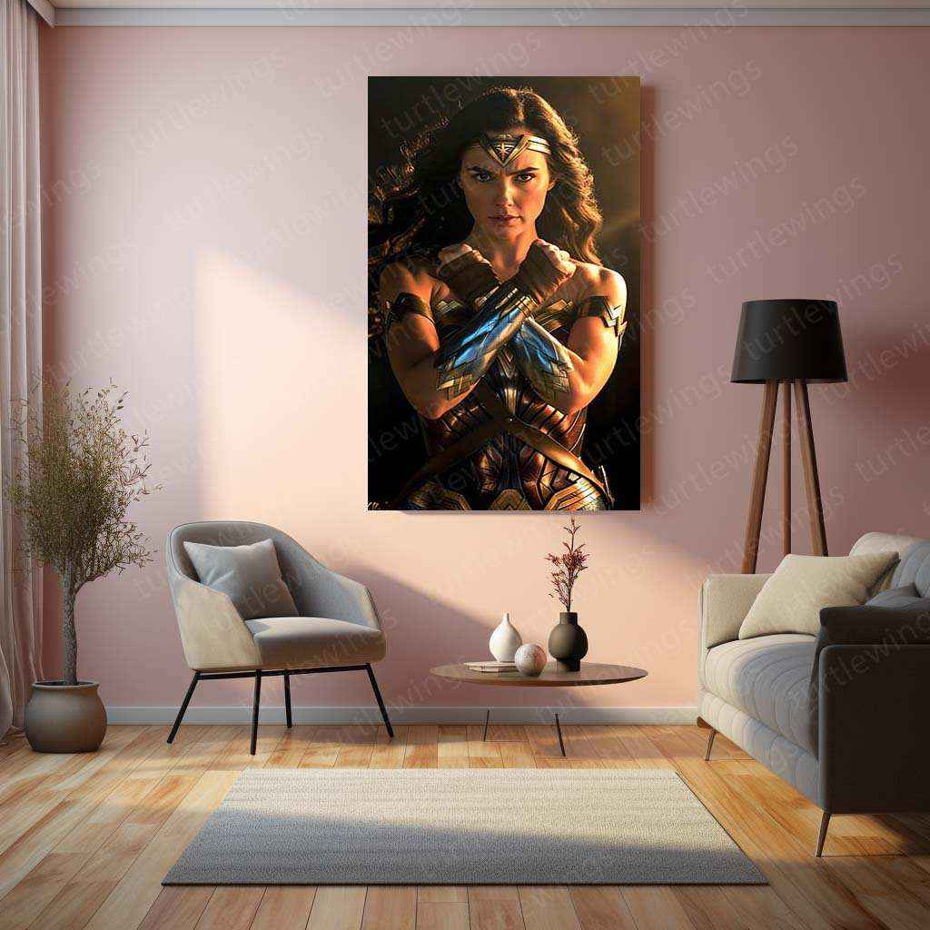 Portrait of Wonder Woman - Front Photography by Nicoakafairyfingers - TURTLEWINGS